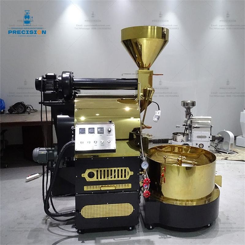 6kg 12kg 15kg कॉफी बीन रोस्टर Giesen वाणिज्यिक कॉफी रोस्टिंग मशीन घर और रोस्टरी के लिए